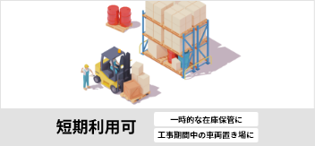 短期利用可